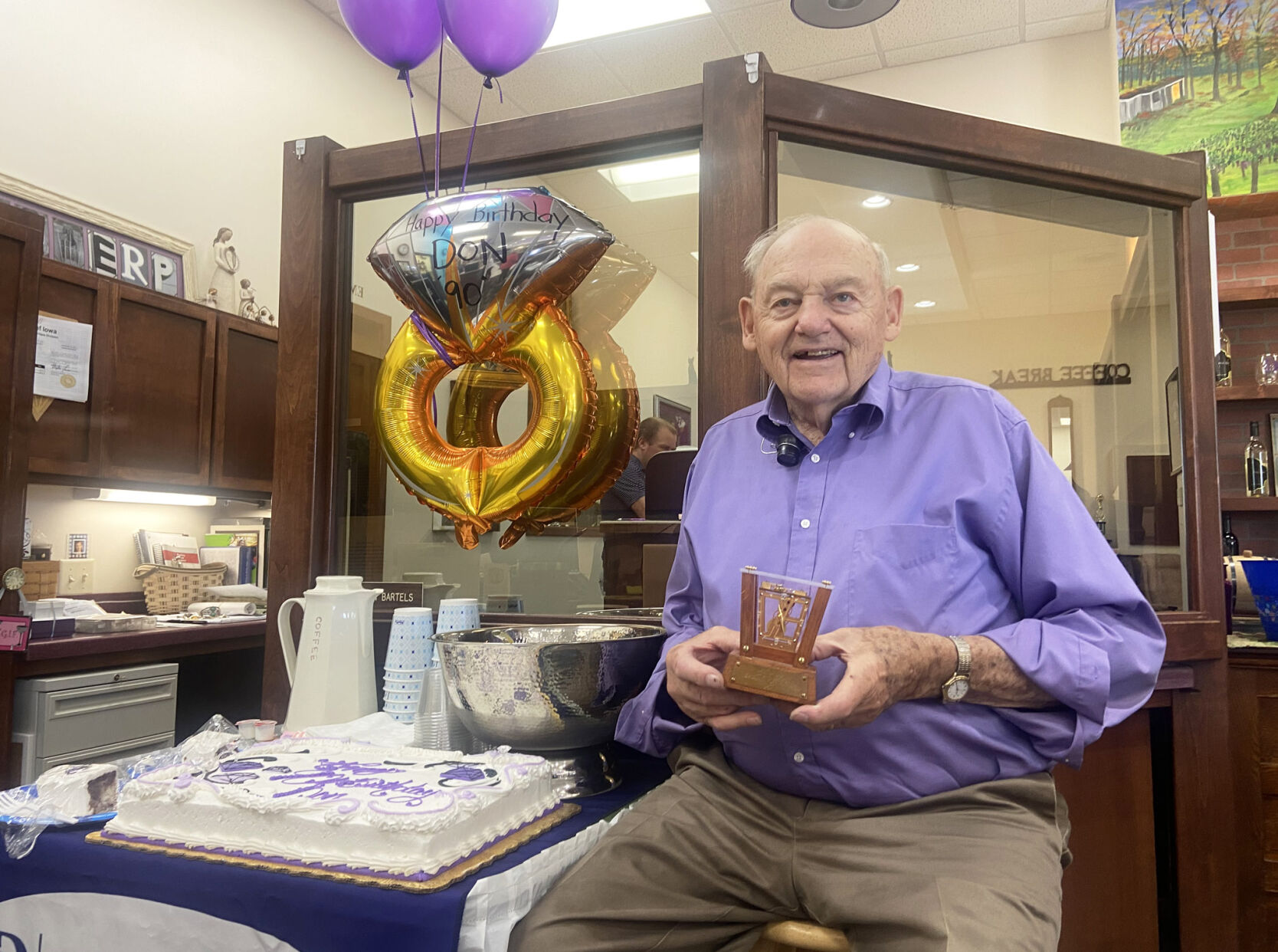 Bartels celebrates 90th birthday